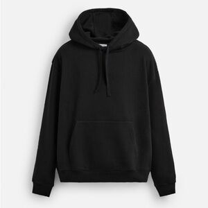 ZARA Men's All Black Hoodie